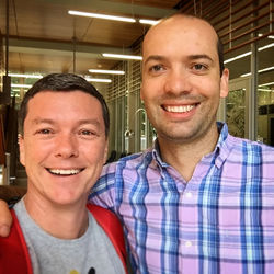 Con David!
