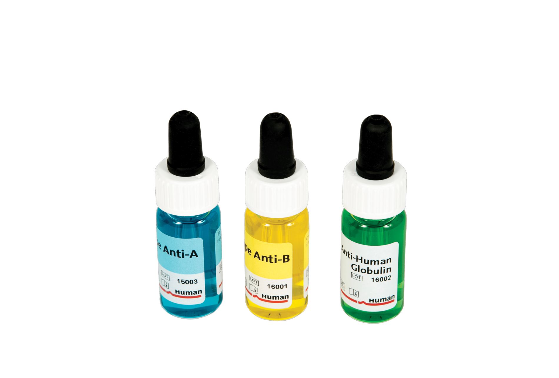 Réactifs de groupage sanguin / Qualification des dons de sang
