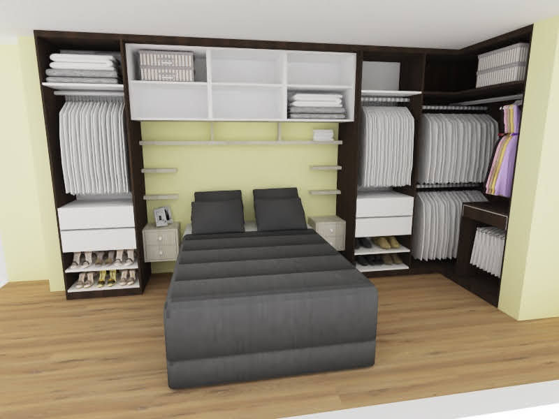 Diseño de closets melamina