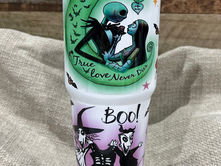 Halloween True Love Ever Dies, Jack and Sally Tumbler