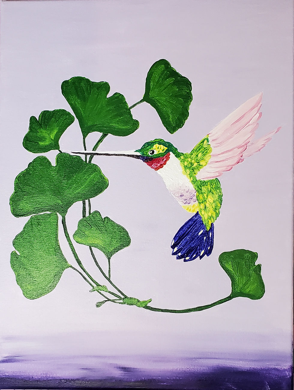 Hummingbird Painting Art Workshop