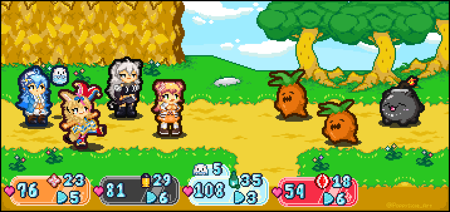 Hololive RPG Mock-up