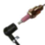 90° Rubber Plug Cap Connector