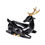 Thumbnail: FACETED BLACK DEER BOTTLE HOLDER