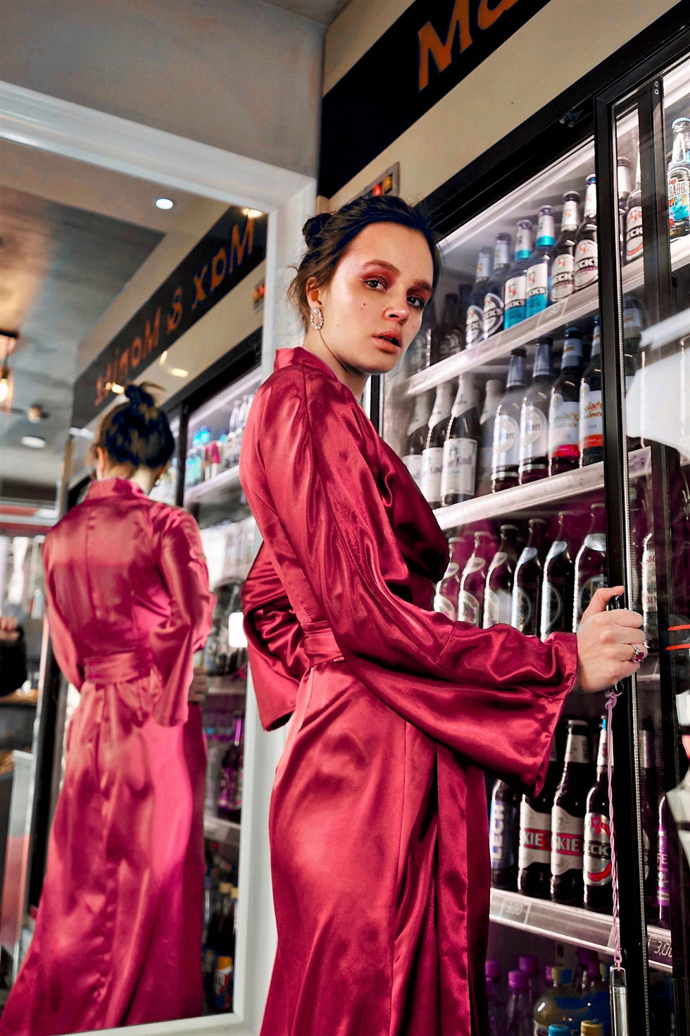 Thumbnail: Heza kimono dress