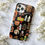 Thumbnail: Retro Halloween Pumpkin and Beetlejuice Pattern Phone Case