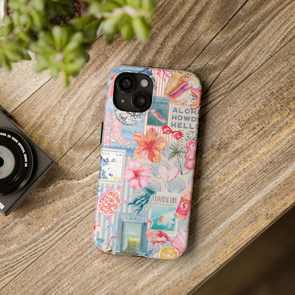 Thumbnail: Aesthetic Beachy - Coastal Cowgirl Phone Case