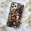 Thumbnail: Retro Halloween Pumpkin and Beetlejuice Pattern Phone Case