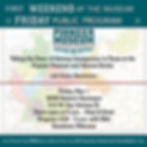 May-Friday Public Program