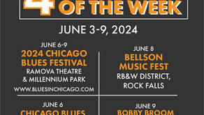 CHICAGOJAZZ.COM TOP 4 PICKS OF THE WEEK JUNE 3-9, 2024.