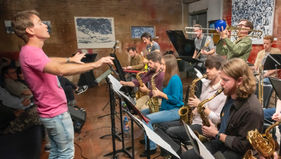 HUP Performs Pink Floyd & Chicago Arts Academy Jazz Combo Plays at FSC by Harvey Tillis