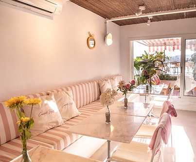 Interior de Restaurante Cremat Beach en Ibiza