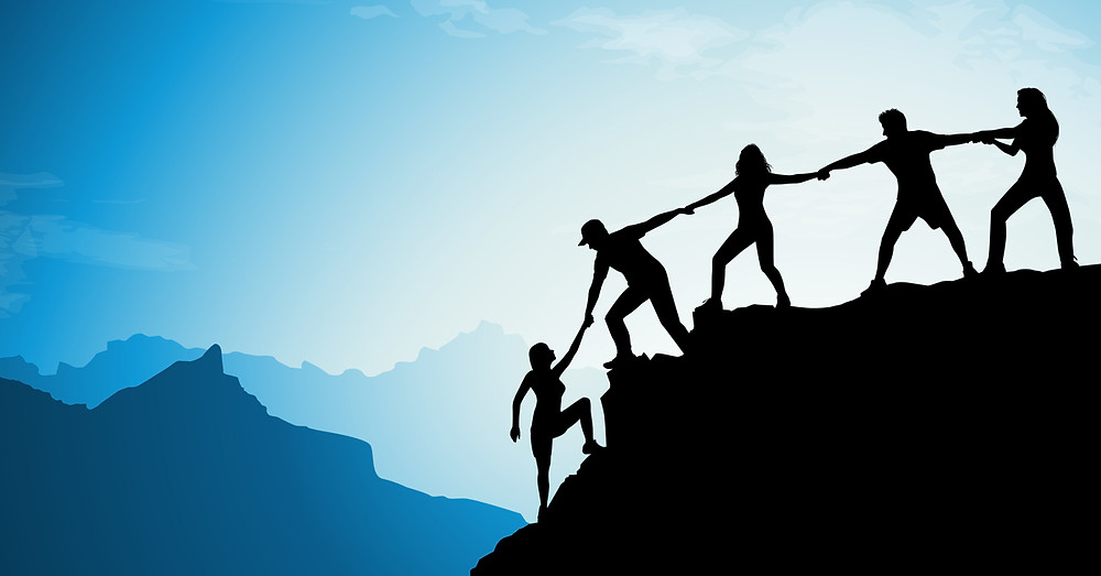 Pushing Pulling Or Climbing Together