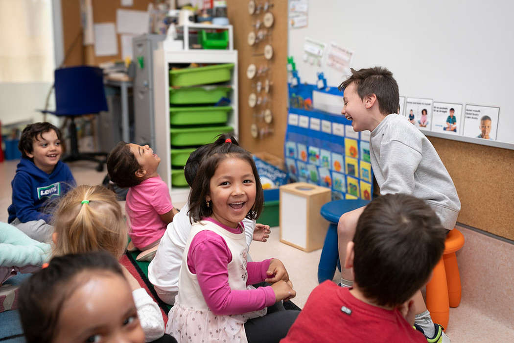 ASB American School of Barcelona children smiling