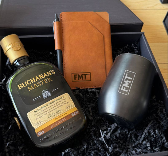 Kit Buchanan’s de regalo corporativo premium con whisky 12 años y accesorios ejecutivos