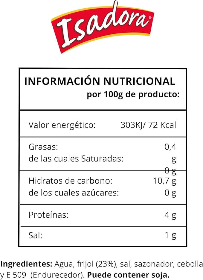 Miniatura: Isadora Frijoles Bayos Enteros 454g.