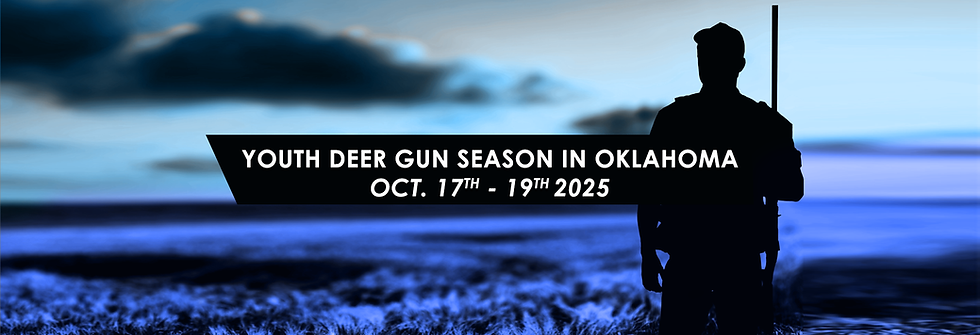 Youth Deer Hunting Season in Oklahoma | Swanny RV Park & Cabin Rentals