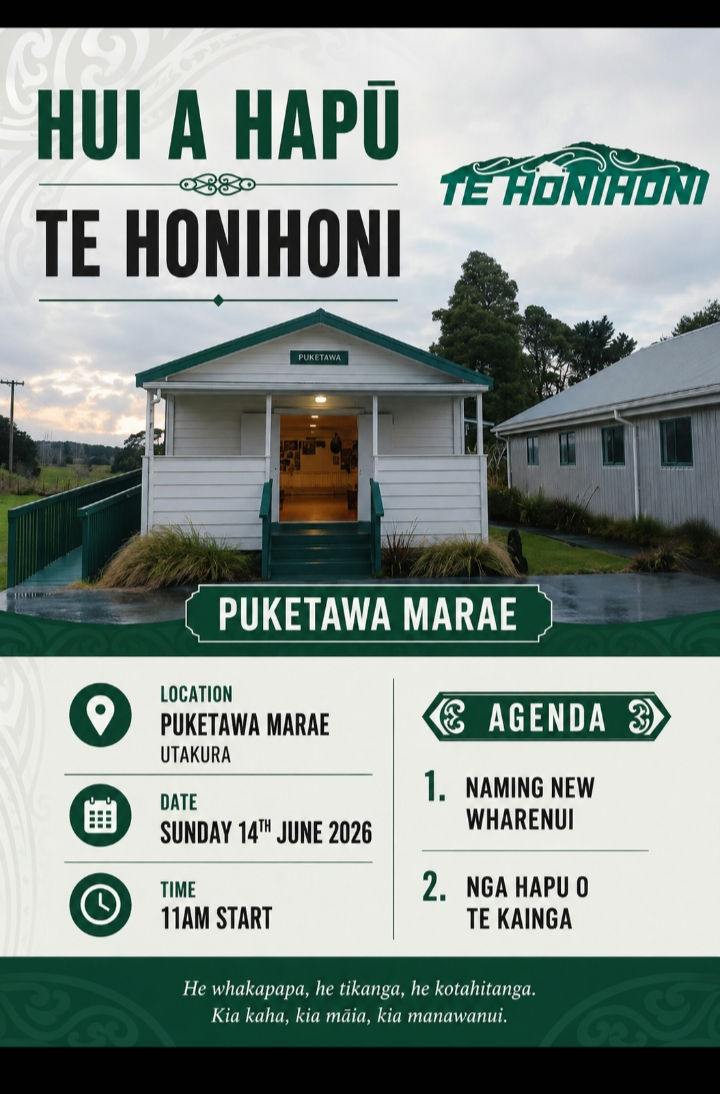 Te Honihoni Hui a hapu