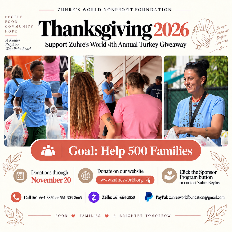 Thanksgiving 2026 Donation Campaign