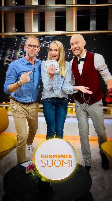 Taikuri, Huomenta Suomi, Taikakone, virtuaalitaikuri, esiintyjä, show, ohjelma, esitys