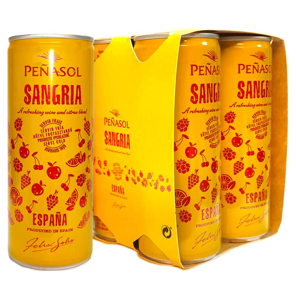 Thumbnail: Penasol Sangria 5% 250ml Can - Spain