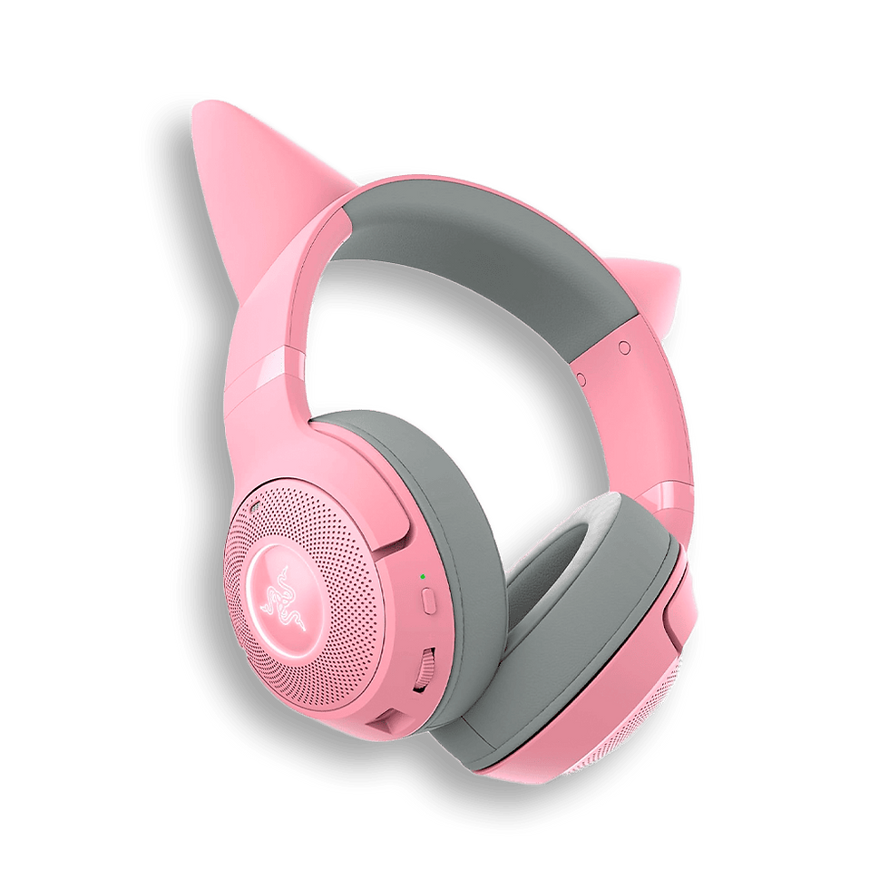 Miniatura: Diadema Razer Kraken Kitty V2 Bt Quartz Ed Rosa Inalambrica