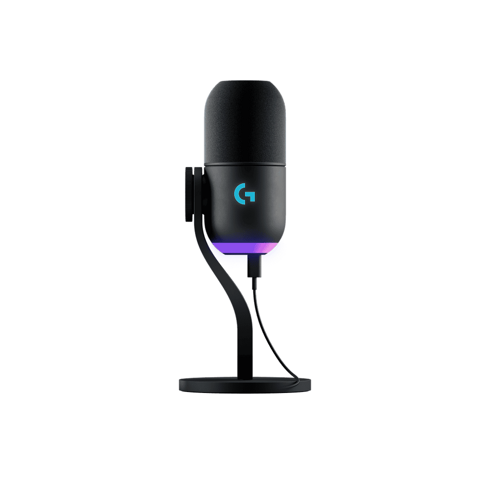 Miniatura: Micrófono Logitech Yeti Gx Usb Lightsync Negro