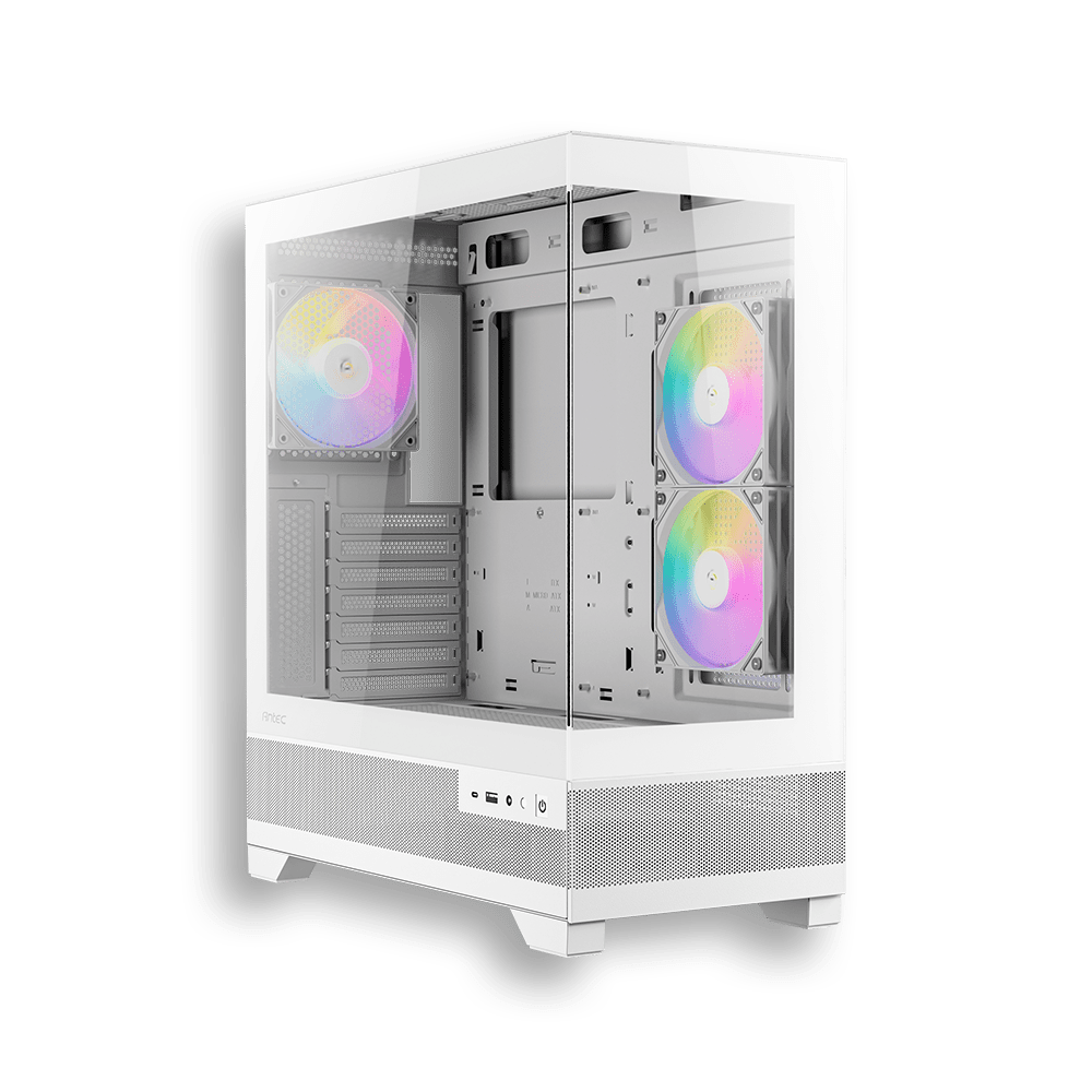 Caja Antec Cx700 Vid. Temp + 3argb Blanca