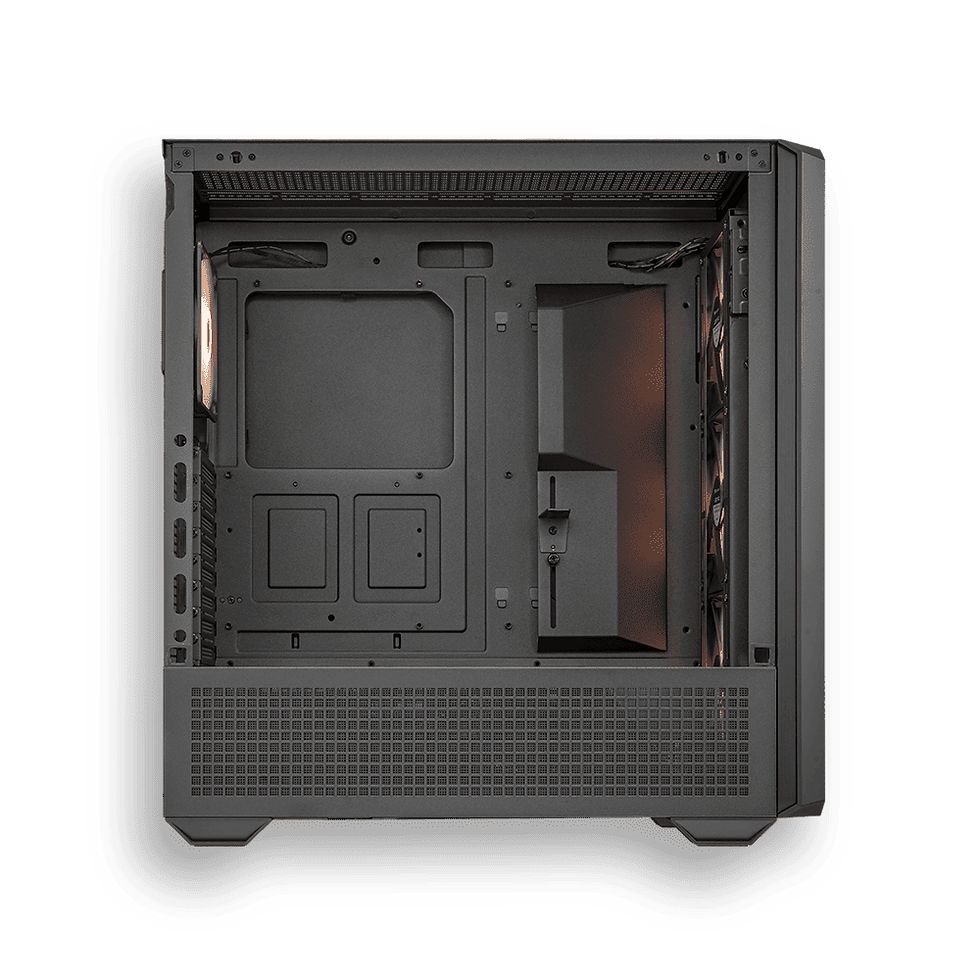 Miniatura: CAJA COUGAR MX600 FULL TOWER VIDRIO TEMPLADO + 4 RGB NEGRA