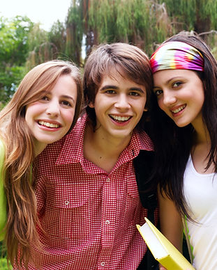 Les étudiants adolescents