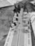 Analogue circuit of motion sensor