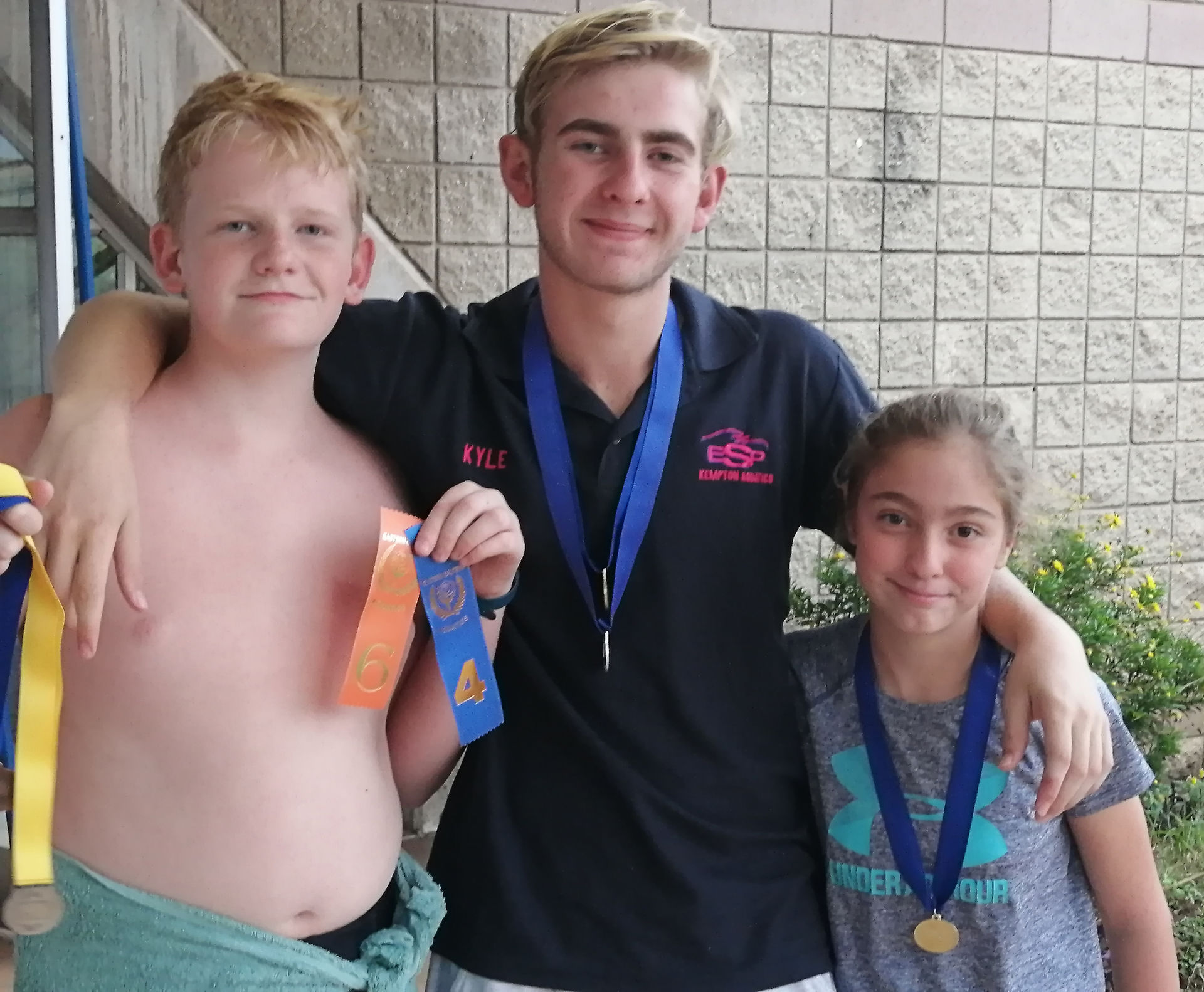 Sebastian, Kyle, and Madison