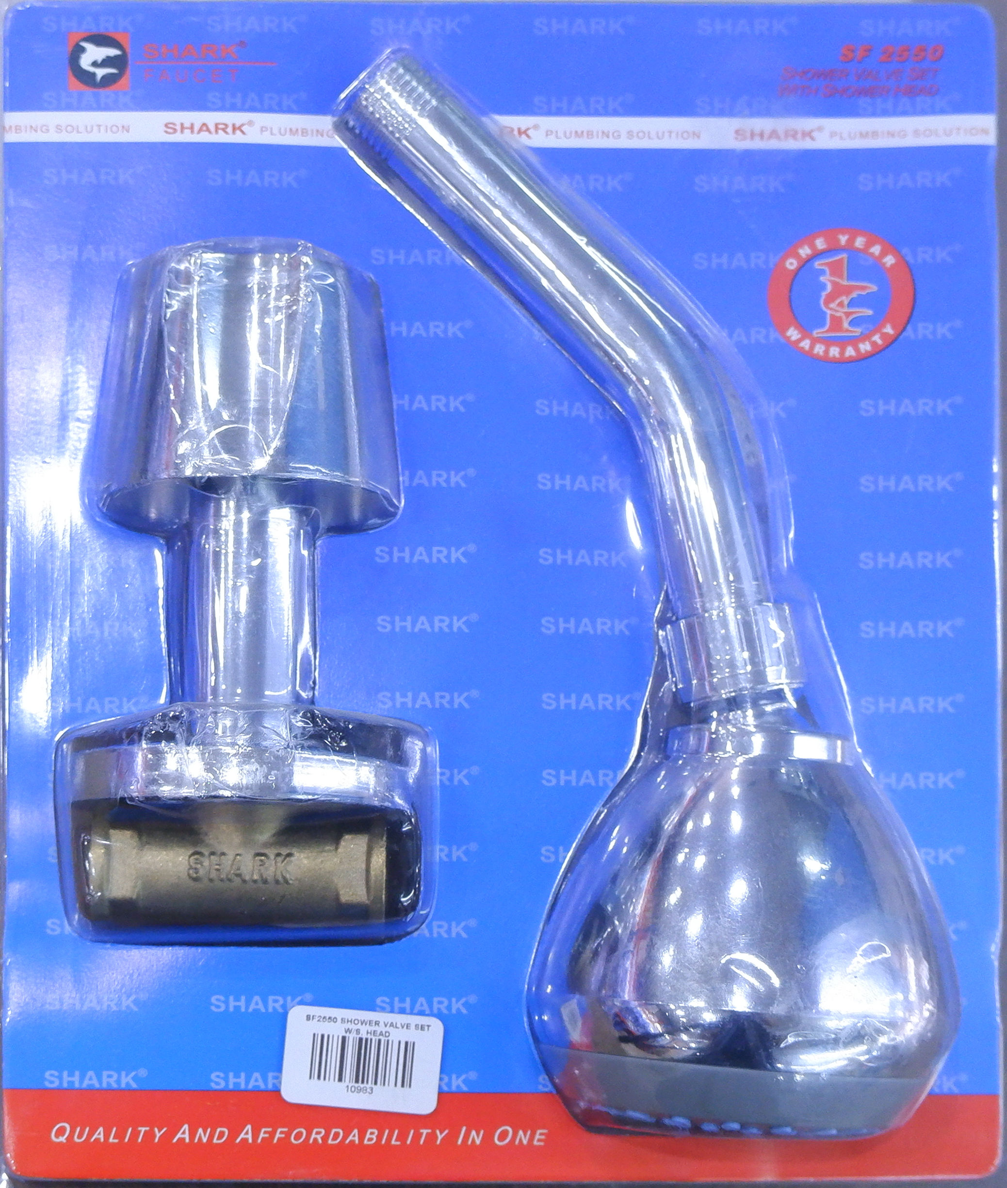 SF2550 SHOWER VALVE SET W/S. HEAD