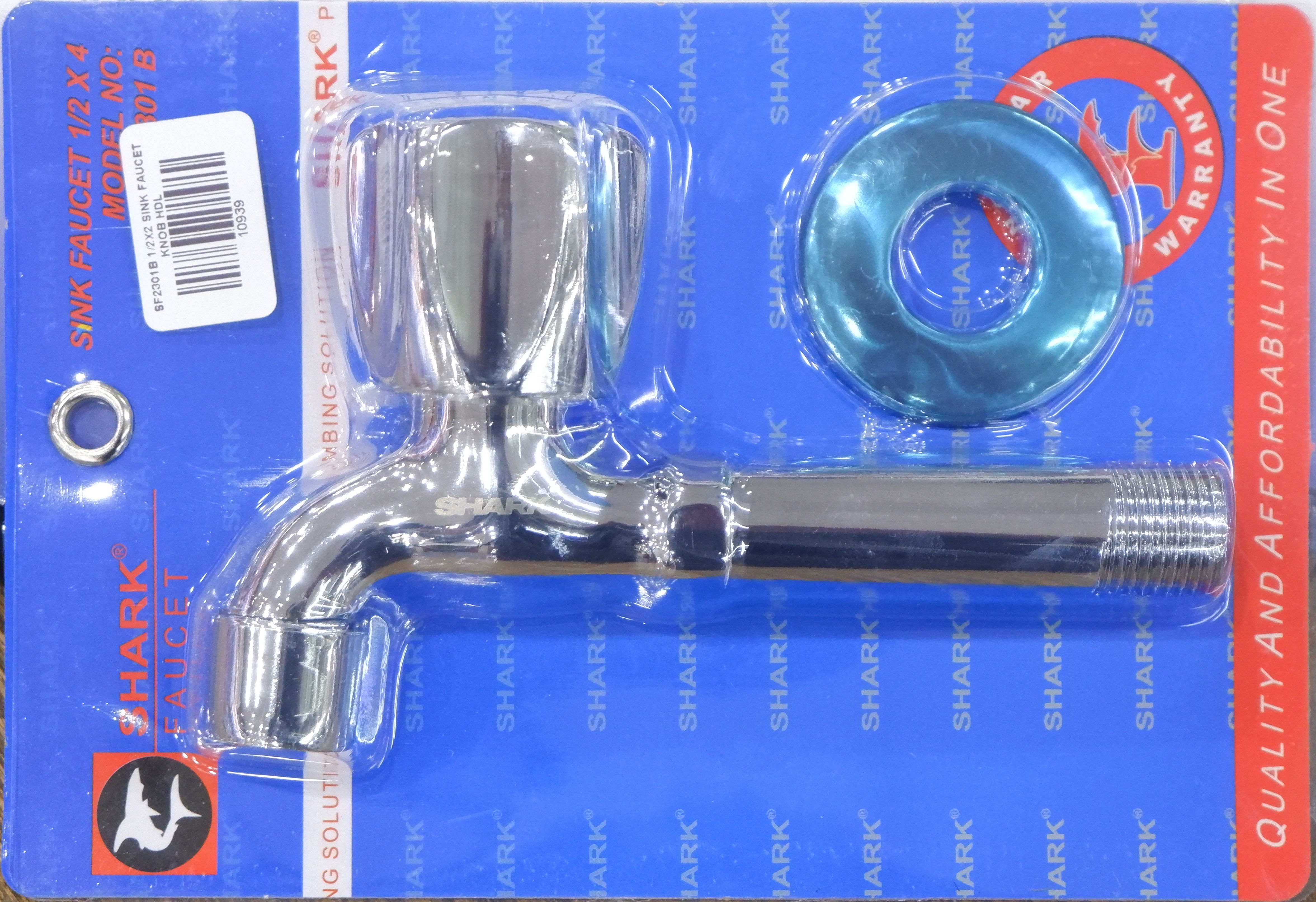 SF2301B 1/2X2 SINK FAUCET KNOB HDL