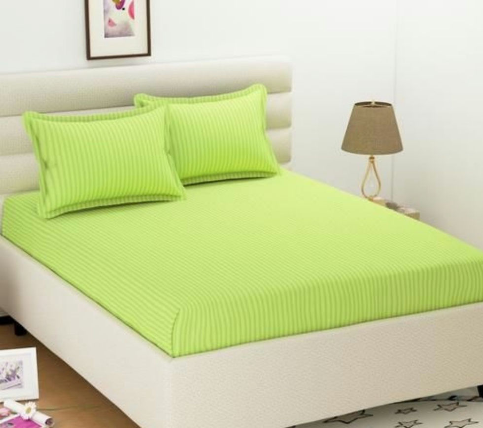 Thumbnail: Fancy Double size Bedsheets with pillow covers