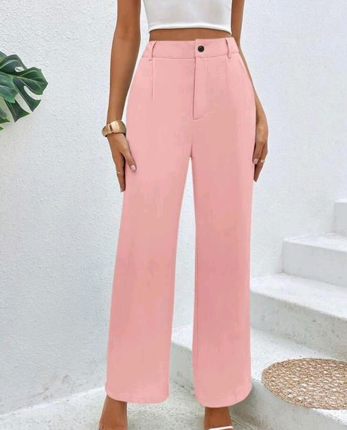 Thumbnail: Women's/girls/ladies trousers/pants/bottoms