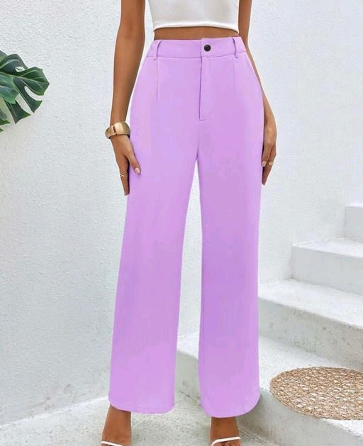 Thumbnail: Women's/girls/ladies trousers/pants/bottoms