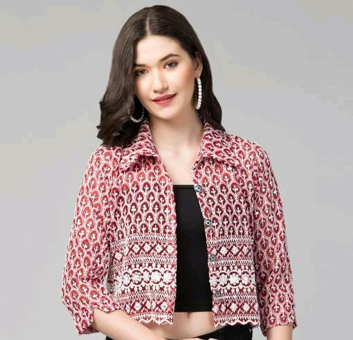 Thumbnail: Women's/girls/ladies jackets/blazers/coats/shrugs/waist coat