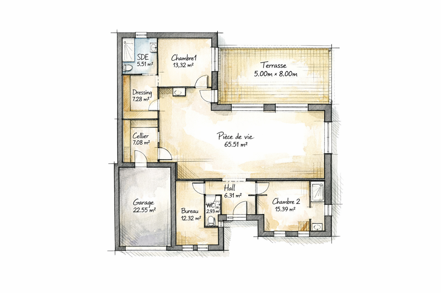 Plan de l'avant projet client 11