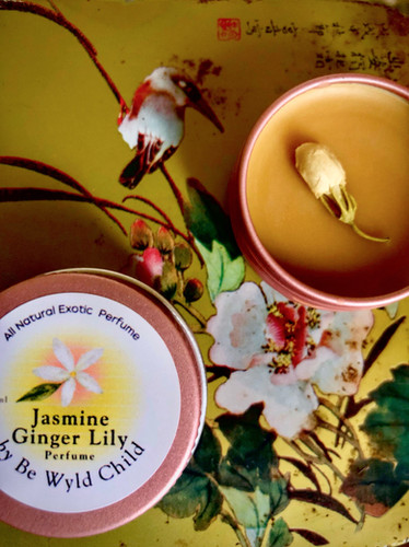Jasmine Ginger Lily Solid Perfume | Be Wyld Child of Ojai, CA