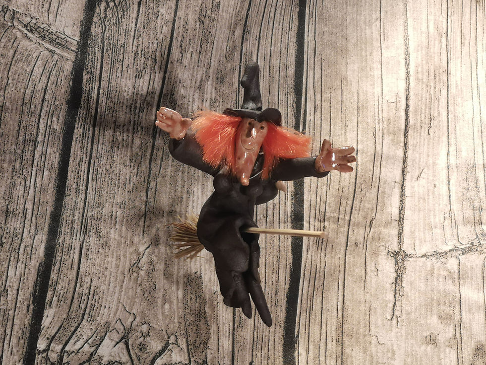 Miniaturbild: Hängefigur "Hexe"