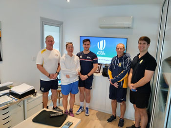 Attendees and educator at a recent training course held in Limassol