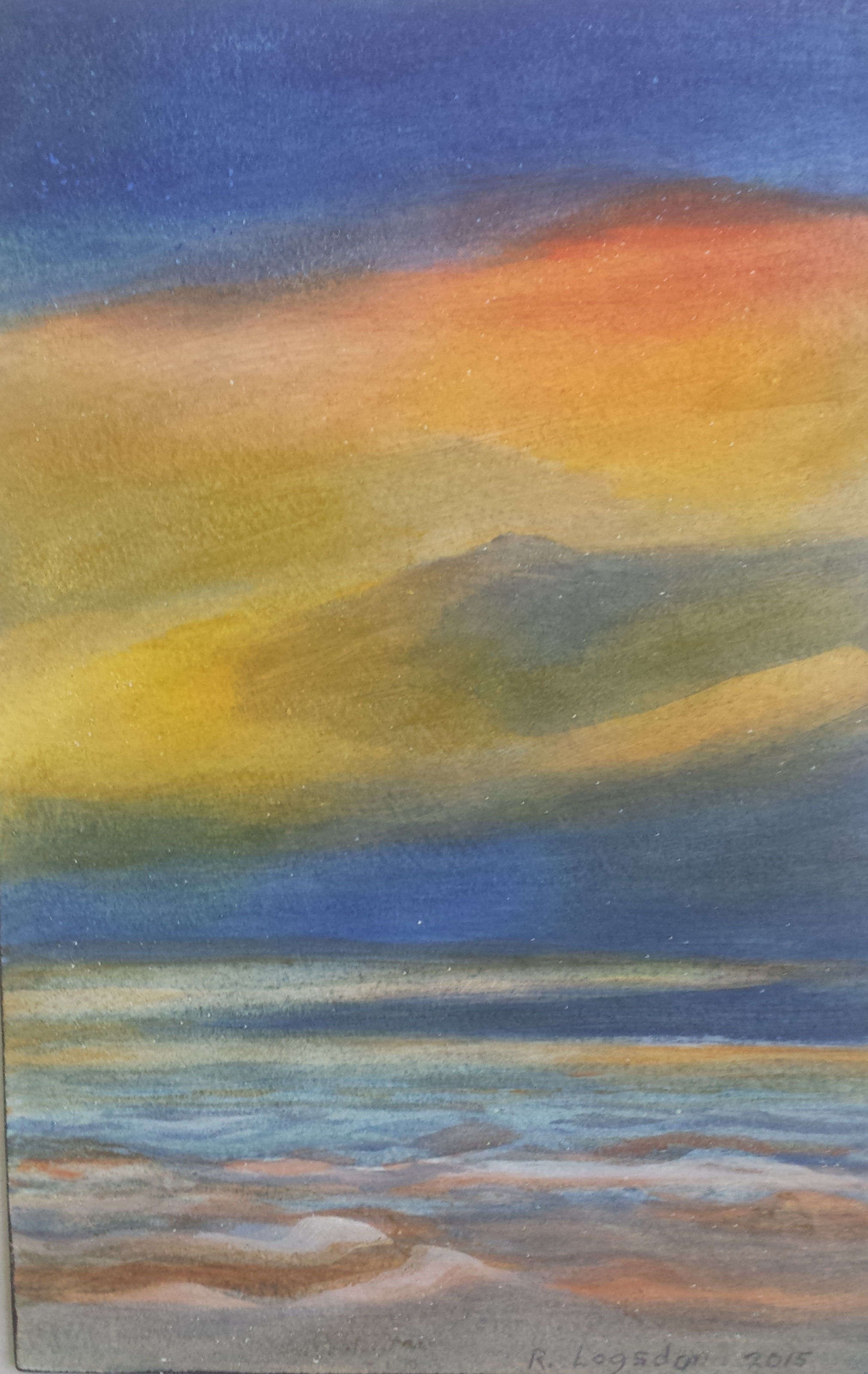 GLOW ABOVE SEA