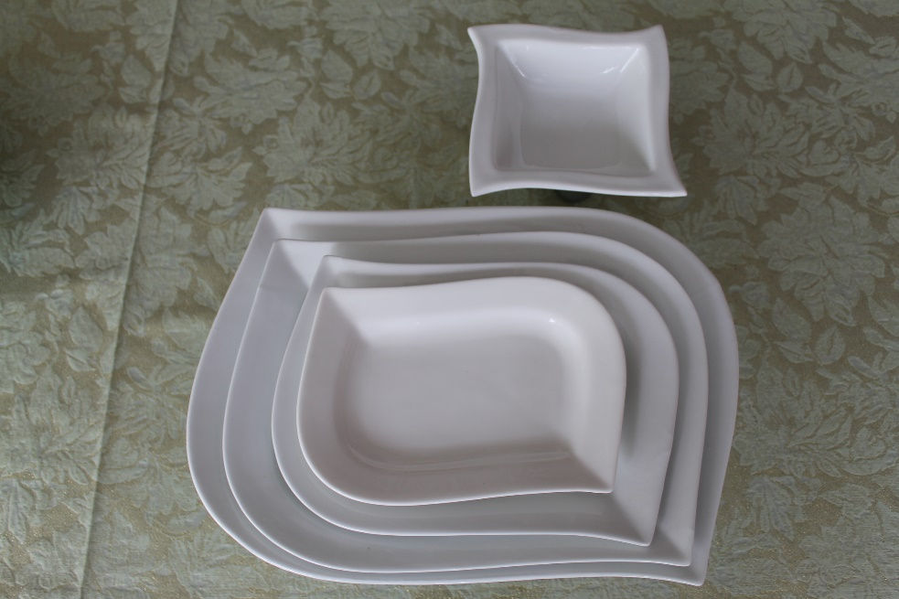 Colección Vajilla Vision Material en Porcelana