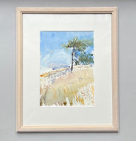 Scottish watercolour landscape