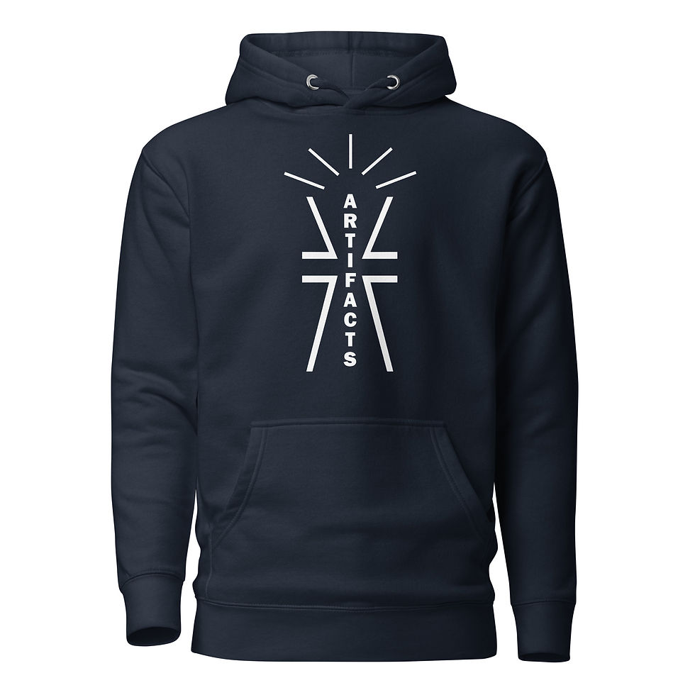 Thumbnail: Lord Thank You For This Day Unisex Hoodie (White Logo)