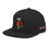 Thumbnail: Rose Of Sharon White Logo Snapback Hat