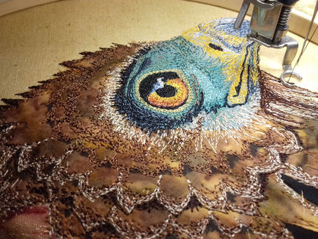 FREE MOTION MACHINE EMBROIDERY: STITCHING BEYOND QUILTS