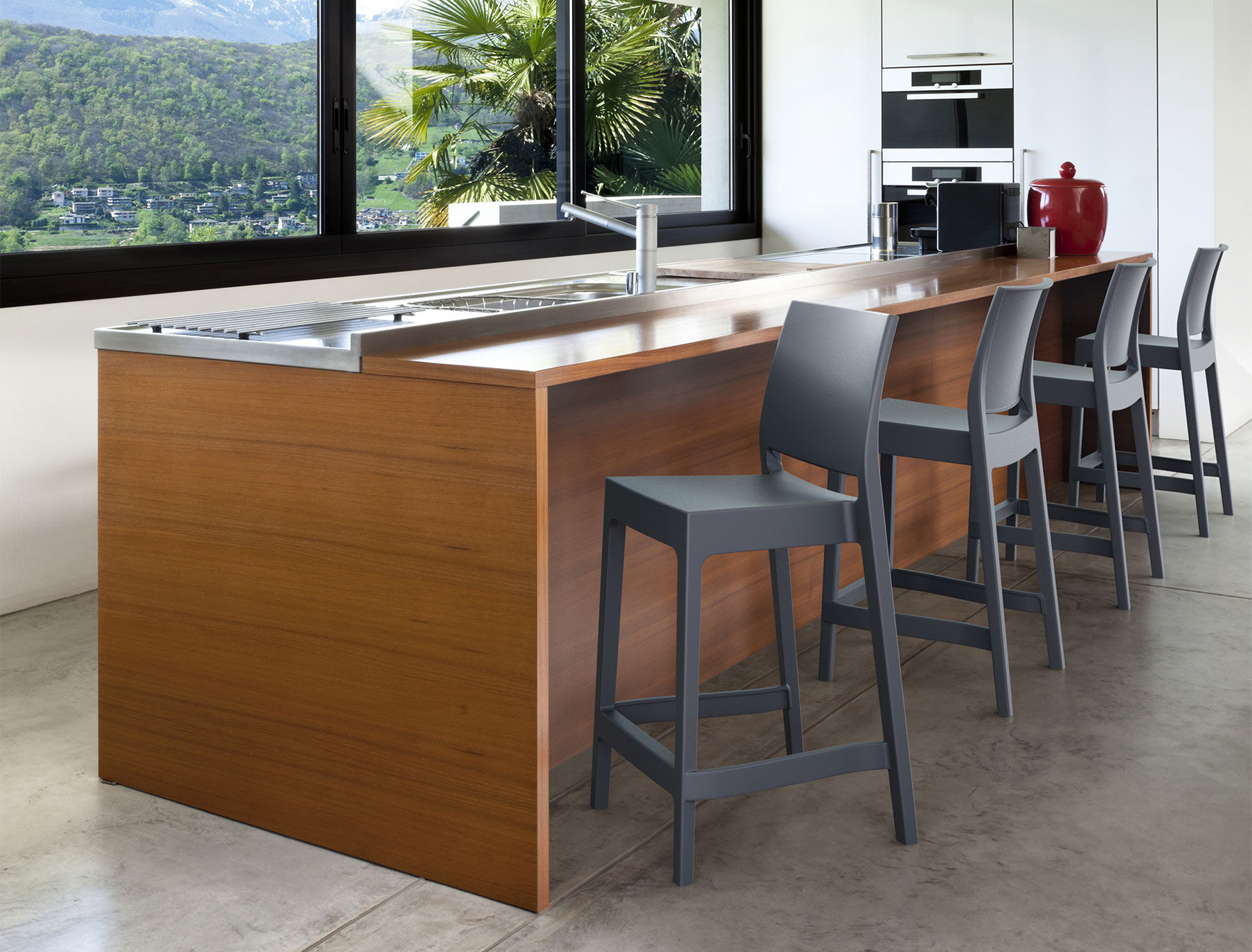 Σκαμπό MAYA 65εκ