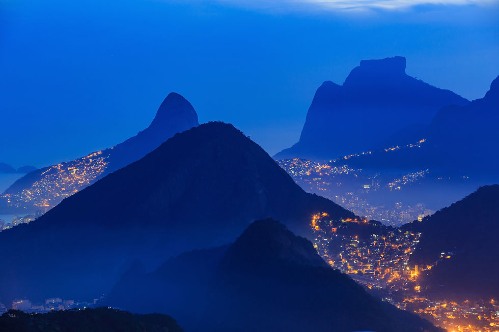 Rio de Janeiro at Night